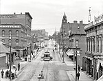 Marquette, MI - Front Street 1909